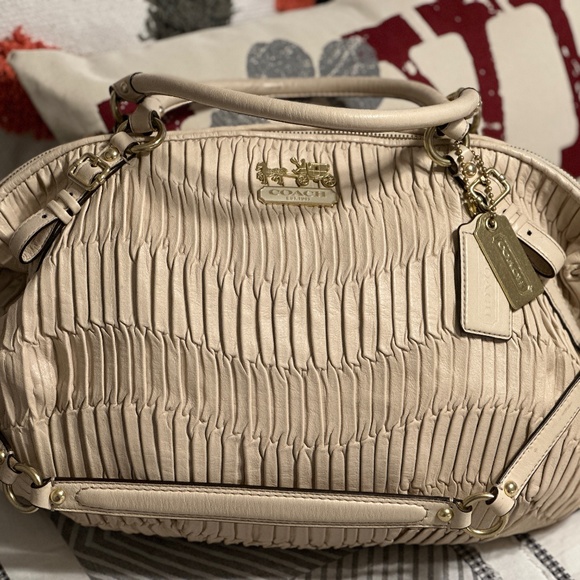 Coach Handbags - Coach Madison Large Gathered Sophia